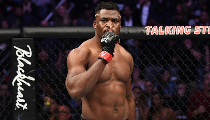 Quiz Francis Ngannou UFC MMA vechtsport heavyweight zwaargewicht octagon champion belt overeem rozenstruik nederlandse quiz dana white stipe miocic cyril gane