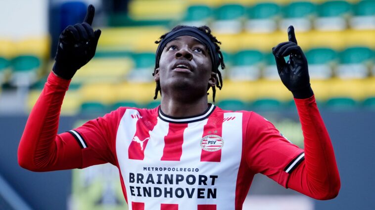 PSV Eindhoven Noni Madueke Engeland Wonderkind Toptalent Oranje Quiz Nederlands Elftal VragenVuur