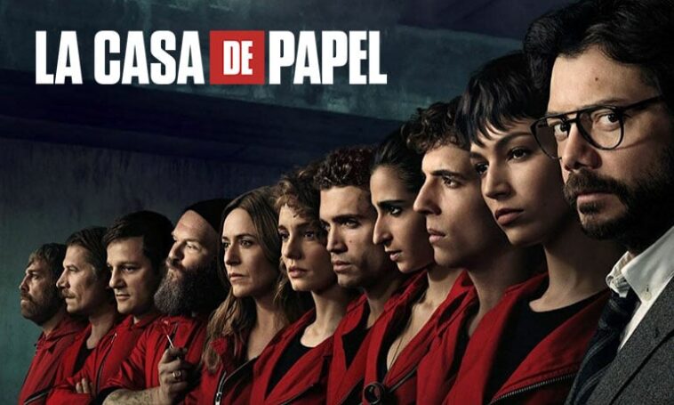 Lijst La Casa de Papel overval acteurs personages cast spaanse serie netflix serie tv seizoen spanje favoriete overal dali overvallers in het echt