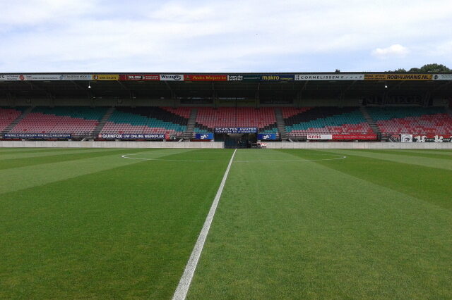 Test hoeveel Quiz Eredivisie KKD Grootste stadions betaald voetbalstadions Nederalnd meeste capaciteit meeste zitplekken aantal plaatsen supporters toeschouwers